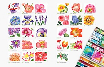 Watercolor the Easy Way Flowers: Step-by-Step Tutorials for 50 Flowers, Wreaths, and Bouquets (Watercolor the Easy Way): 2 - Sara Berrenson [KSIĄŻKA]