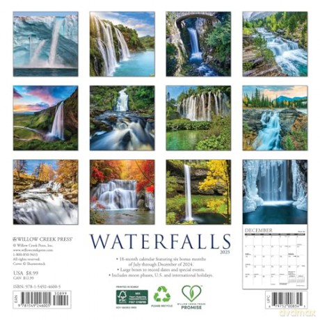 Waterfalls 2025 Mini [KSIĄŻKA]