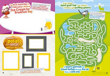 Weird But True Cool and Crazy Sticker Doodle Book - National Geographic Kids [KSIĄŻKA]
