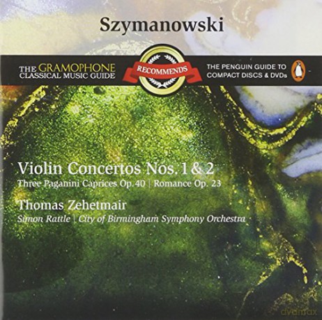 Sir Simon Rattle: Recommends Szymanowski: Violin Conc 1&2 [CD]