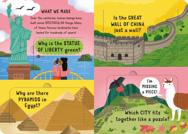What Makes Our World so Very Special: and other questions (Mini Question and Answer Lift-the-Flap Books) - Rachel Moss [KSIĄŻKA]