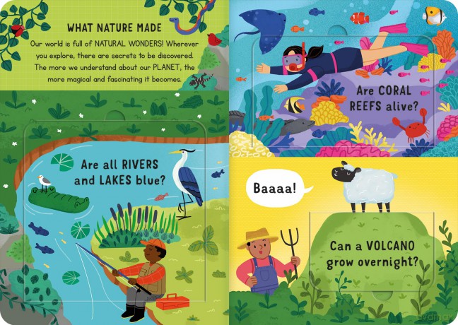 What Makes Our World so Very Special: and other questions (Mini Question and Answer Lift-the-Flap Books) - Rachel Moss [KSIĄŻKA]