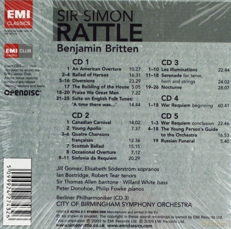 Sir Simon Rattle: Simon Rattle Edition [5CD]