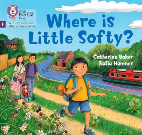 Where is Little Softy: Foundations for Phonics (Big Cat Phonics for Little Wandle Letters and Sounds Revised) - Catherine Baker [KSIĄŻKA]