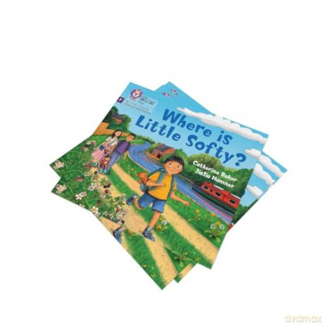 Where is Little Softy: Foundations for Phonics (Big Cat Phonics for Little Wandle Letters and Sounds Revised) - Catherine Baker [KSIĄŻKA]
