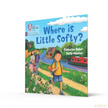 Where is Little Softy: Foundations for Phonics (Big Cat Phonics for Little Wandle Letters and Sounds Revised) - Catherine Baker [KSIĄŻKA]