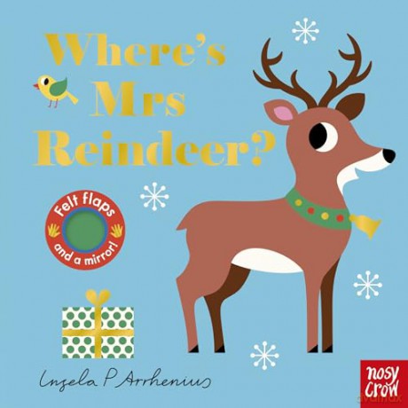 Where's Mrs Reindeer (Felt Flaps) - Ingela P Arrhenius [KSIĄŻKA]