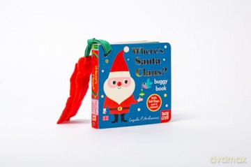 Where's Santa Claus Buggy Book (Felt Flaps) - Ingela P Arrhenius [KSIĄŻKA]