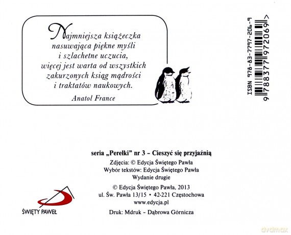 Perełka 003 - Cieszyć się przyjaźnią [KSĄŻKA]