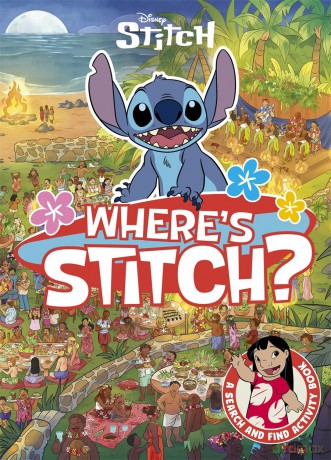 Where's Stitch: A Disney search-and-find activity book - Walt Disney [KSIĄŻKA]