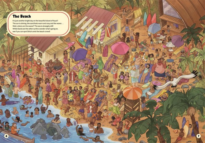 Where's Stitch: A Disney search-and-find activity book - Walt Disney [KSIĄŻKA]