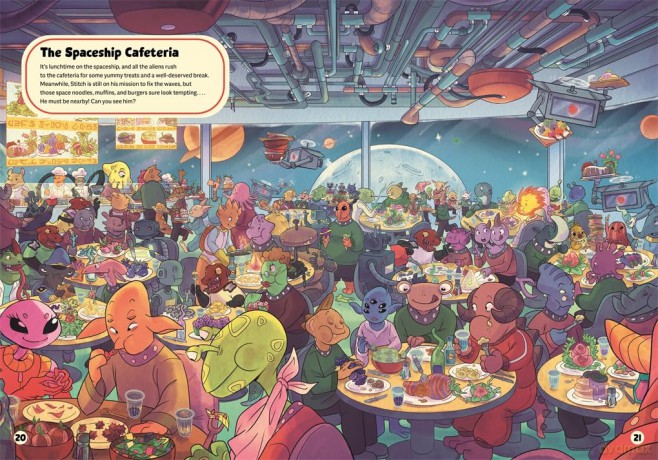 Where's Stitch: A Disney search-and-find activity book - Walt Disney [KSIĄŻKA]