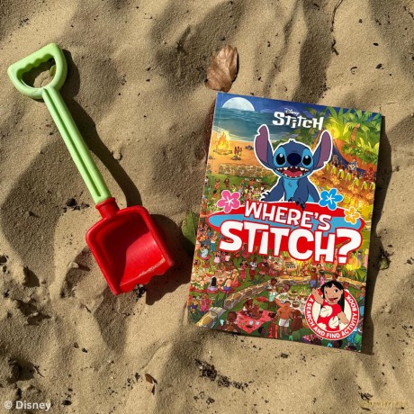 Where's Stitch: A Disney search-and-find activity book - Walt Disney [KSIĄŻKA]