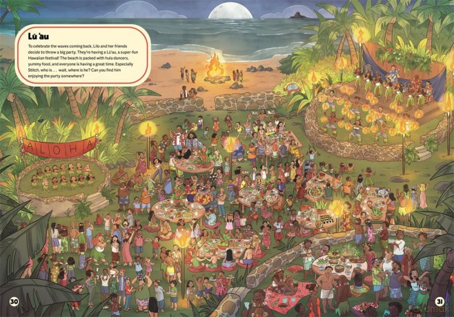 Where's Stitch: A Disney search-and-find activity book - Walt Disney [KSIĄŻKA]