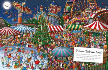 Where's the Christmas Elf A Festive Search-and-Find Book - Ladybird [KSIĄŻKA]