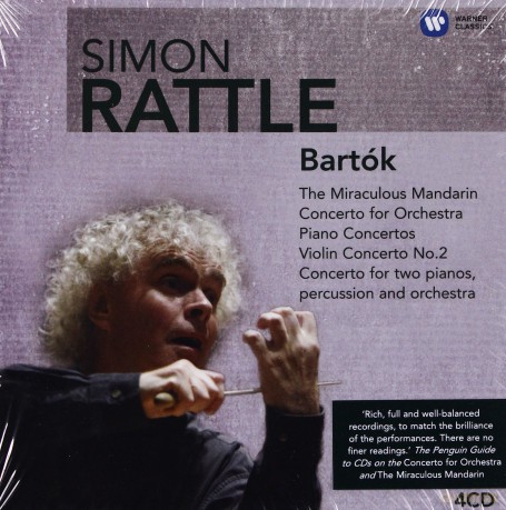 Sir Simon Rattle: Simone Rattle: Bartok [4CD]