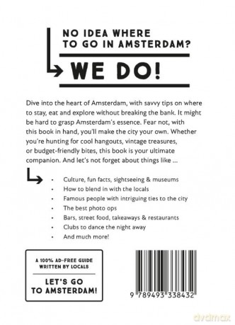 Why should I go to Amsterdam: the city you definitely need to visit before you turn 30 - Iris Brans [KSIĄŻKA]