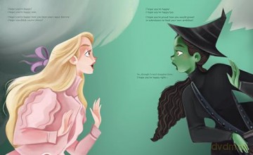 Wicked: Defying Gravity: The Illustrated Lyrics: The Illustrated Lyrics (Universal Pictures Wicked) [KSIĄŻKA]