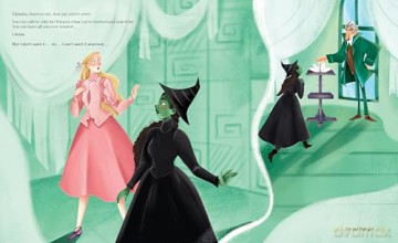 Wicked: Defying Gravity: The Illustrated Lyrics: The Illustrated Lyrics (Universal Pictures Wicked) [KSIĄŻKA]