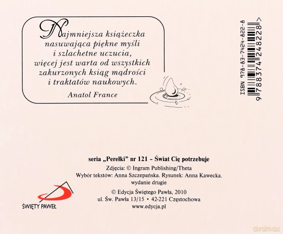 Perełka 121 - Świat Cię potrzebuje [KSĄŻKA]