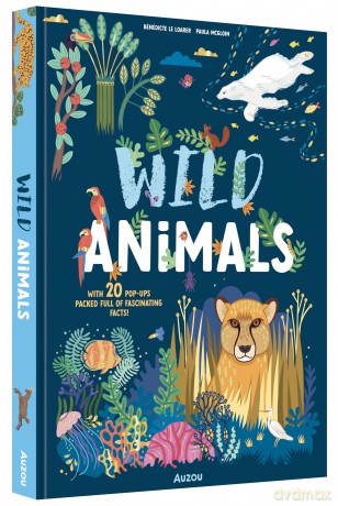 Wild Animals - Auzou [KSIĄŻKA]