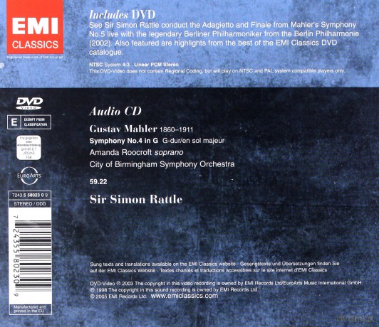 Sir Simon Rattle: Sir Simon Rattle Conducts Mahler [2CD]