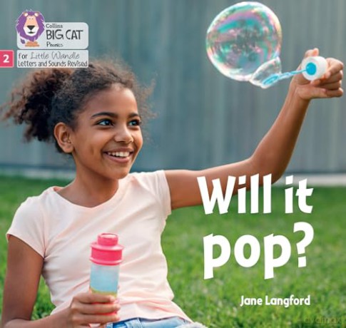 Will it pop: Phase 2 Set 5 (Big Cat Phonics for Little Wandle Letters and Sounds Revised) - Jane Langford [KSIĄŻKA]