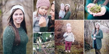 Winter Knitting for Little Sweethearts: 46 Nordic-Style Patterns for Girls, Boys, and Babies - Hanne Andreassen Hjelmas [KSIĄŻKA]