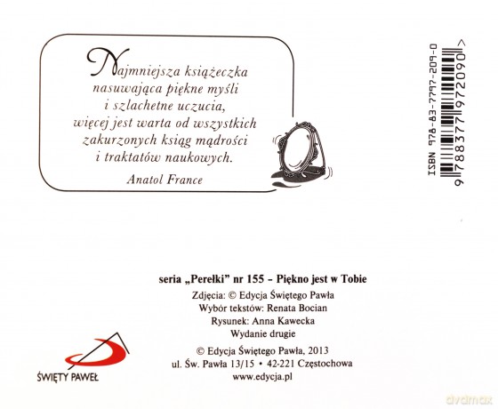 Perełka 155 - Piękno jest w Tobie [KSĄŻKA]