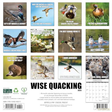 Wise Quacking 2025 Wall [KSIĄŻKA]