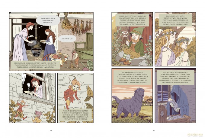 Witchcraft: A Graphic History: Stories of wise women, healers and magic (Graphic MBS) - Lindsay Squire [KSIĄŻKA]