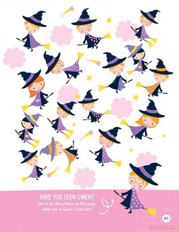Witches and Monsters Activity Book: Puzzles, Games, Coloring Pages, and More! - Madeline Willow [KSIĄŻKA]