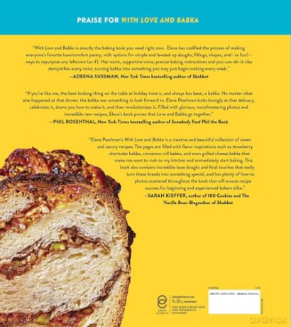 With Love and Babka: 50 Sweet and Savory Recipes for Everyone's Favorite Braided Bread (A Cookbook) - Elana Pearlman [KSIĄŻKA]