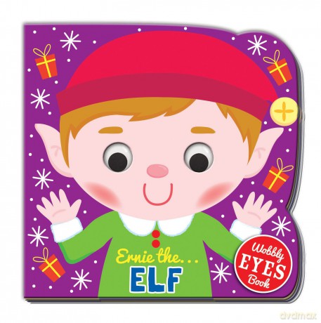 Wobble Eye Book Ernie the Elf [KSIĄŻKA]