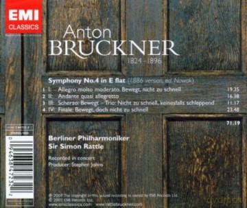 Sir Simon Rattle: Symphony No. 4 [CD]