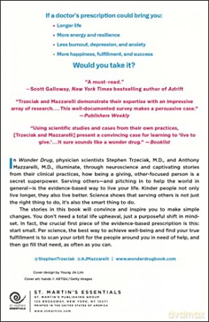 Wonder Drug: 7 Scientifically Proven Ways That Serving Others Is the Best Medicine for Yourself - Stephen Trzeciak [KSIĄŻKA]