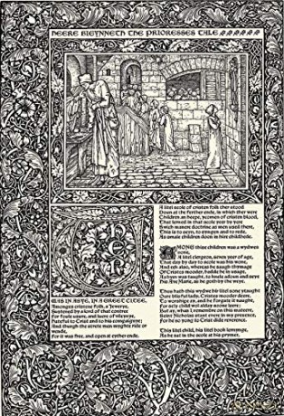 Works of Geoffrey Chaucer: The William Morris Kelmscott Chaucer With Illustrations by Edward Burne-Jones (Calla Editions) - Geoffrey Chaucer [KSIĄŻKA]