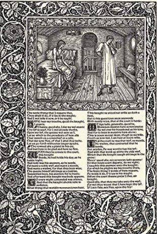 Works of Geoffrey Chaucer: The William Morris Kelmscott Chaucer With Illustrations by Edward Burne-Jones (Calla Editions) - Geoffrey Chaucer [KSIĄŻKA]