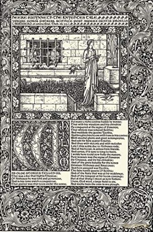 Works of Geoffrey Chaucer: The William Morris Kelmscott Chaucer With Illustrations by Edward Burne-Jones (Calla Editions) - Geoffrey Chaucer [KSIĄŻKA]