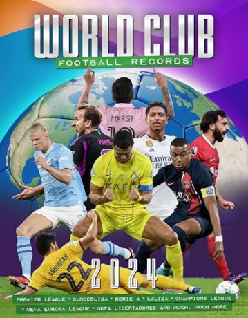 World Club Football Records 2024 - Adrian Besley [KSIĄŻKA]