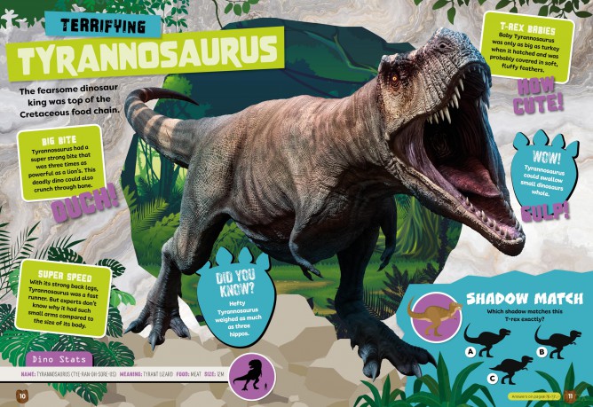 World of Dinosaurs by JE Annual 2025 - Little Brother Books [KSIĄŻKA]