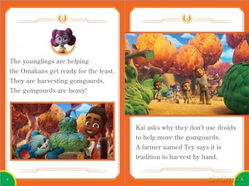 World of Reading: Star Wars: Young Jedi Adventures: The Harvest Feast [KSIĄŻKA]