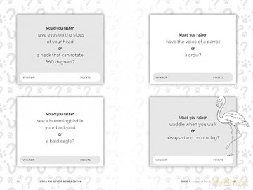 Would You Rather Animals Edition: Answer Wild and Wacky Questions to Win a Roaring Good Game - Lindsey Daly [KSIĄŻKA]