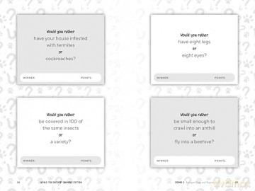 Would You Rather Animals Edition: Answer Wild and Wacky Questions to Win a Roaring Good Game - Lindsey Daly [KSIĄŻKA]