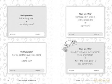 Would You Rather Animals Edition: Answer Wild and Wacky Questions to Win a Roaring Good Game - Lindsey Daly [KSIĄŻKA]