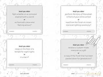 Would You Rather Hanukkah Edition: Light Up the Season with a Hilarious Holiday Game for Kids - Lindsey Daly [KSIĄŻKA]