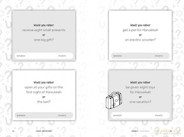 Would You Rather Hanukkah Edition: Light Up the Season with a Hilarious Holiday Game for Kids - Lindsey Daly [KSIĄŻKA]