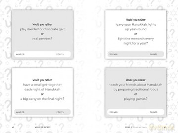 Would You Rather Hanukkah Edition: Light Up the Season with a Hilarious Holiday Game for Kids - Lindsey Daly [KSIĄŻKA]