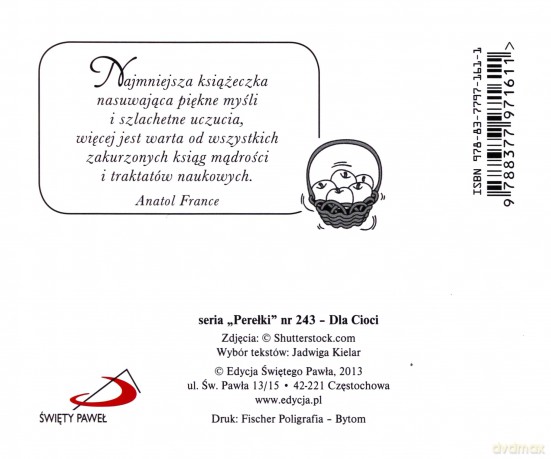 Perełka 243 - Dla Cioci [KSĄŻKA]