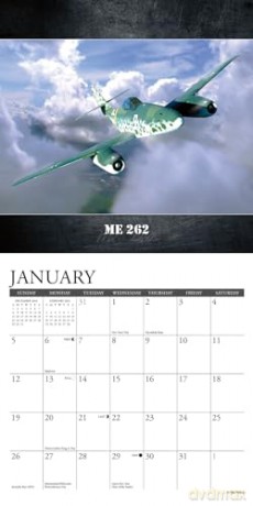 WWII Military Aircraft 2025 Mini [KSIĄŻKA]